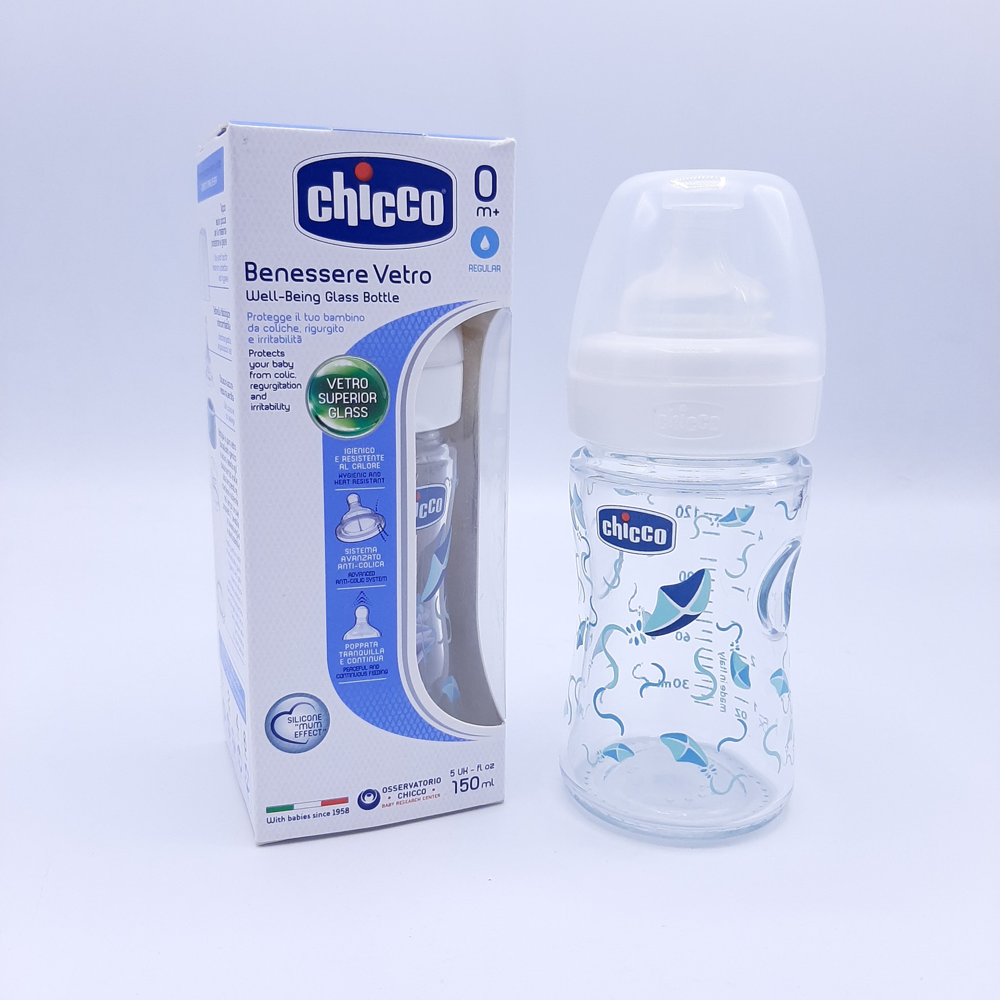 Tétine Anti colique Well-Being En Latex Chicco