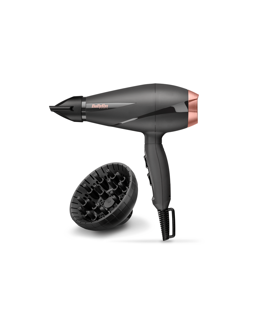 Sèche-cheveux Professionnel BaByliss Smooth Pro 2100W - Noir, Technologie Ionique, 3 Vitesses, Neuf