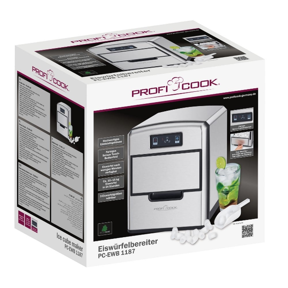 Machine à Glaçons Intelligente Portable GoveeLife - Commande Vocale - 26 Lbs/24h - 9 Cubes - Noire - Neuf