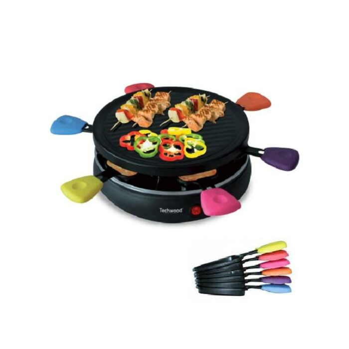 Techwood Raclette Grill 6 Personnes Tra-62 – Image 1