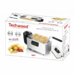 Techwood Friteuse TFR-3031 3 L -2000 W - Inox – Image 3
