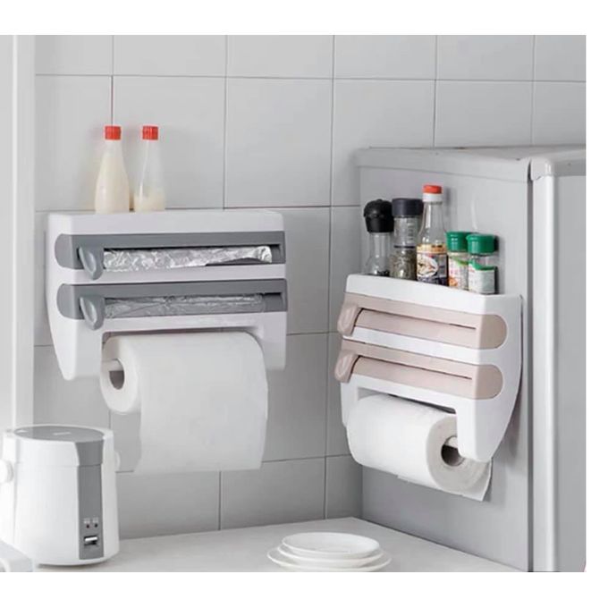 pas de perçage adhérer acier inoxydable pour salle de bains et cuisine MaxHold système de vide Porte rouleau papier cuisine 