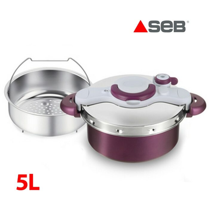 Seb 5 litre Autocuiseur CLIPSOMINUT' DUO 2en1 – Image 1