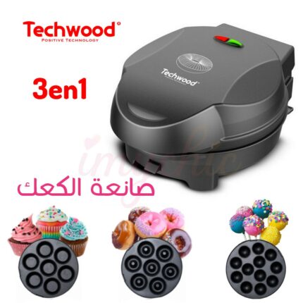 Techwood Machine À Gâteaux Donuts Cup Cake Pop Cake TBMC-600