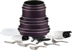 Tefal 20 pièces  Ingenio 5 Essential Cassis  L2029702