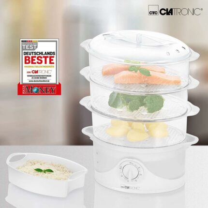 Clatronic Riz-Rice Cuiseur  Vapeur DG 3665