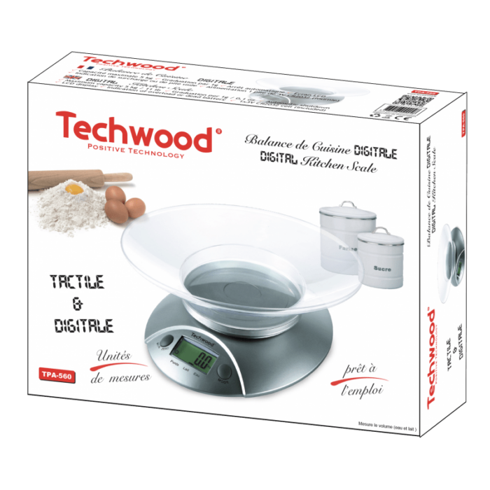 Techwood balance de cuisine TPA-560 – Image 2