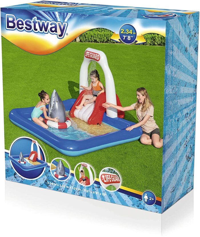 Bestway piscine 2,34x2,03x1,29m Ref53079 – Image 4