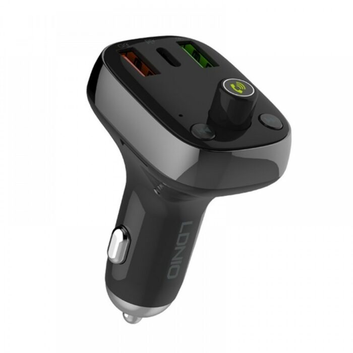 LDNIO C704Q Émetteur FM Bluetooth Chargeur – Image 1