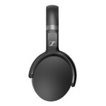 Casque sans fil Bluetooth 5.0 SENNHEISER HD 450BT avec suppression active du bruit - Autonomie de la batterie de 30 heures, chargement rapide USB-C, bouton Assistant virtuel, pliable - Noir – Image 3