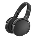 Casque sans fil Bluetooth 5.0 SENNHEISER HD 450BT avec suppression active du bruit - Autonomie de la batterie de 30 heures, chargement rapide USB-C, bouton Assistant virtuel, pliable - Noir