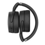 Casque sans fil Bluetooth 5.0 SENNHEISER HD 450BT avec suppression active du bruit - Autonomie de la batterie de 30 heures, chargement rapide USB-C, bouton Assistant virtuel, pliable - Noir – Image 5