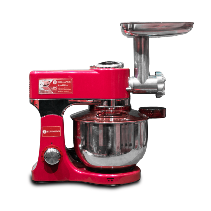 Bergmann Robot Pétrin 3 en 1 -1500 watts -Rouge -Best 1000 – Image 1