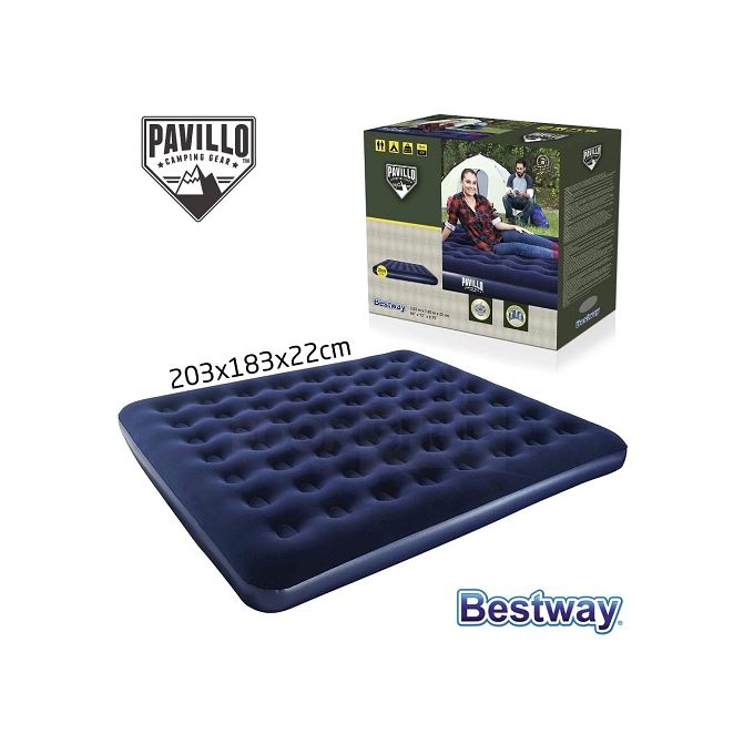 Matelas Gonflable Camping Pavillo™ 2 Places 203 X 152 X 22 Cm- 67003-Bleu -  Prix en Algérie