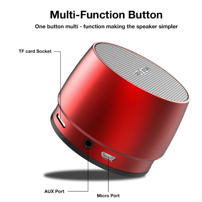 MOXOM Mini haut-parleur Bluetooth sans fil  SD MX-SK03 – Image 2