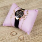 Yifenli Montre Femme Bracelet Cuir _ Noir