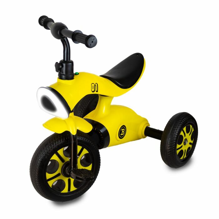 Tricycle /Enfants Vélo pour 2-6 Ans Jaune et noir – Image 1