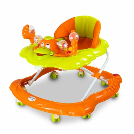 Trotteur Safari, Pliable et Facile à Ranger Orange