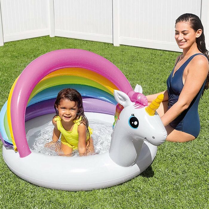 Bestway Piscine pour bébé Licorne #57113 – Image 1