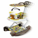 Trotteur 2 en 1- Carrés Avec Auvent Amovible – Image 2