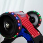 Amir-Star Trottinette vélo Pliable Lumière Son Blue – Image 2
