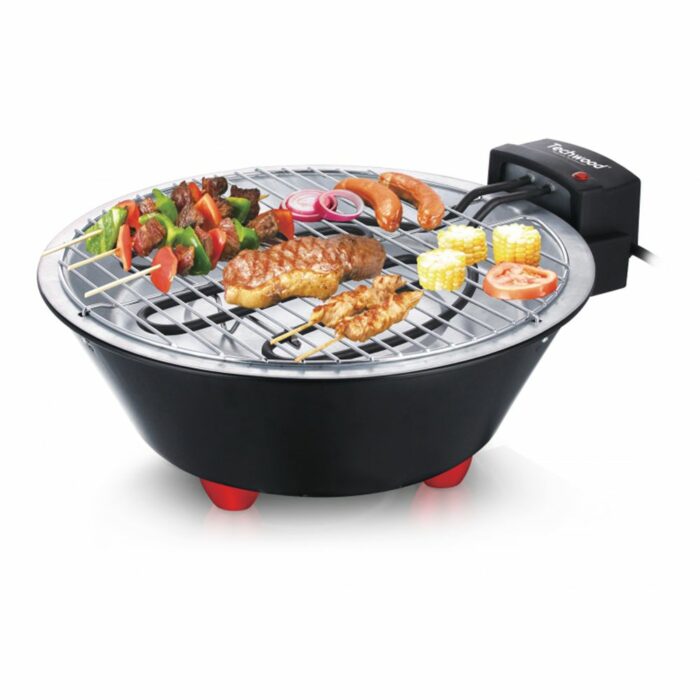 Techwood Barbecue electrique TBQ-806, Noir – Image 1