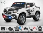 Mercedes Voiture électrique enfant-140W-Police – Image 3
