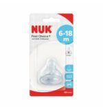 Nuk Tetine Silicone Anti-Colique 6-18 Mois "M"