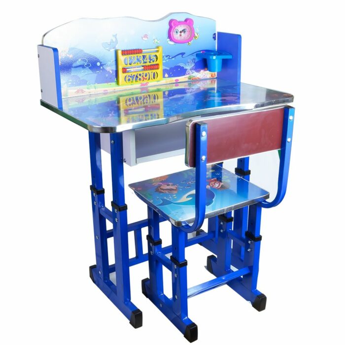 Ensemble de table et de chaise Blue – Image 1