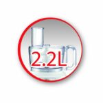 Moulinex Robot multifonction 2.2 L Double Force FP544110 – Image 6