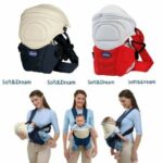 Chicco Porte bébé avec cache tête Bleu/Blanc – Image 3