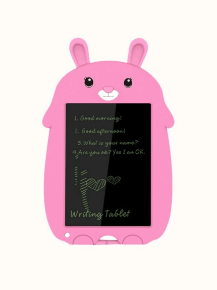Tablette d'écriture LCD design cartoon avec stylo