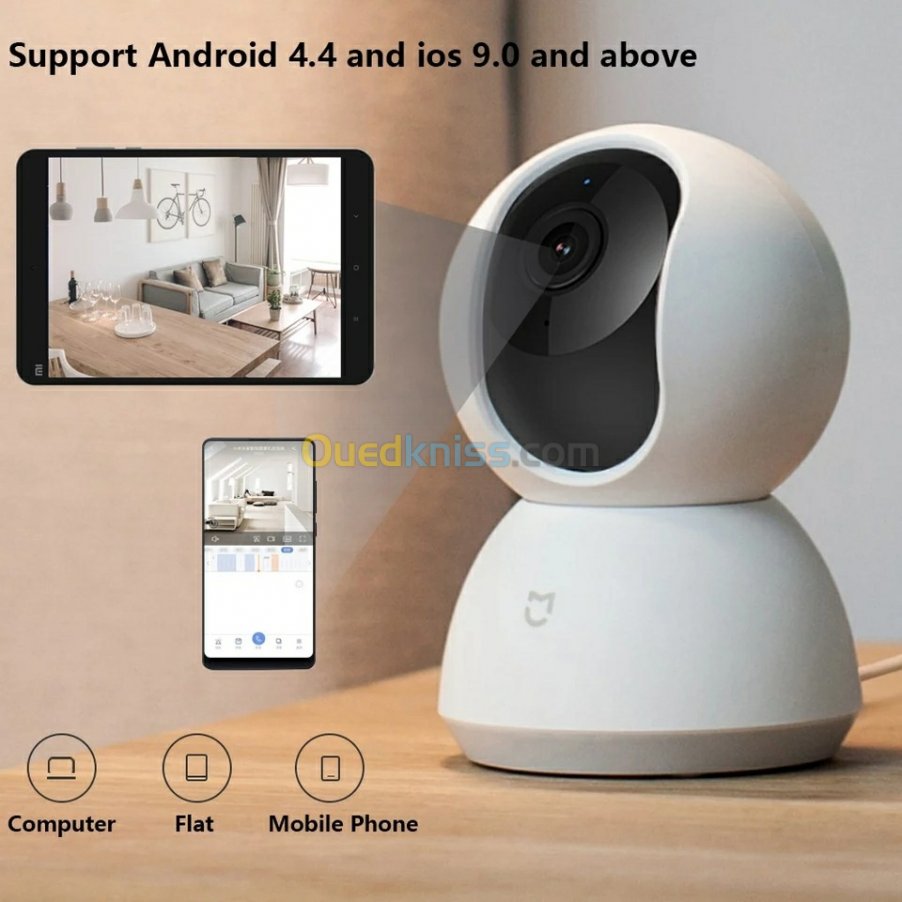 Xiaomi Smart Camera C400 Caméra De Surveillance D'intérieur - Support  Rotatif À 360 - Alger Algérie