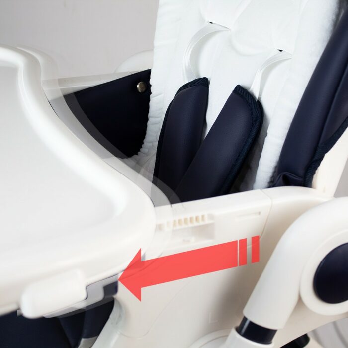 Coxi Chaise haute Multi-positions Blanc – Image 3
