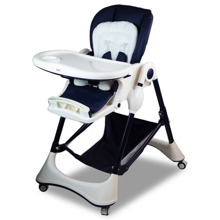 Coxi Chaise haute Multi-positions Blanc – Image 1