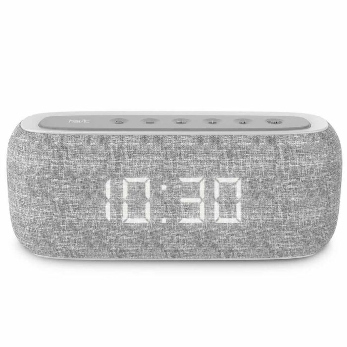 Haut-parleur Bluetooth HAVIT M29 avec radio et horloge – Image 6