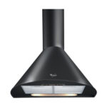 WHIRLPOOL Hotte décorative Noir AKR689/1B
