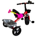 Bravo tricycle pour enfant 2-6 ans Rouge – Image 2
