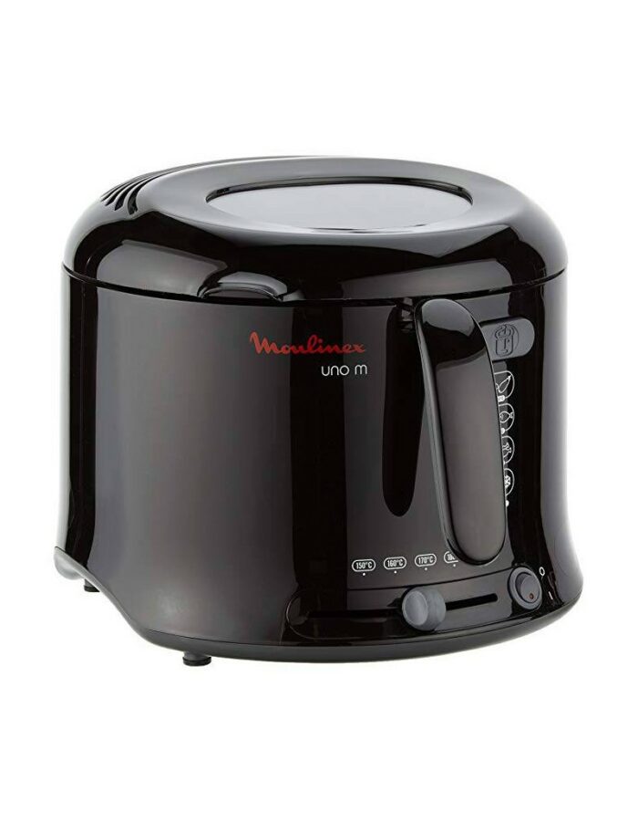 Moulinex Friteuse Uno Noir/Gris AF125810 – Image 1
