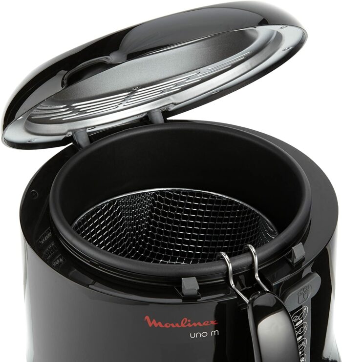 Moulinex Friteuse Uno Noir/Gris AF125810 – Image 3