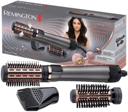 Remington keratin protect  brosse cheveux rotative as8810