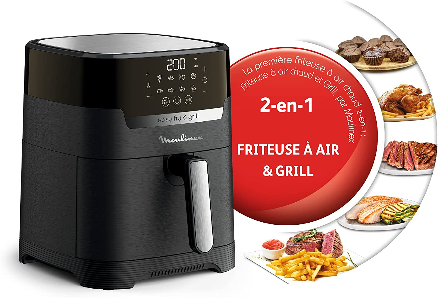 Incroyable : la friteuse sans huile Moulinex Easy Fry & Gril est affichée à  -47% de remise sur