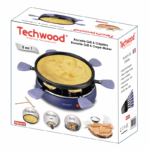 Techwood Raclette 6 poêlons Grill – Image 2