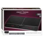 Profi Cook à induction double plaque de cuisson PC DKI 1067 – Image 4