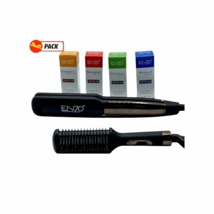 ENZO Pack 5 En1 Lisseur Pour Cheveux en-3967W