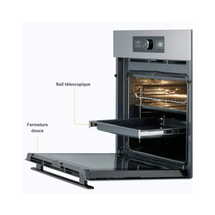 Four Whirlpool Inox 6eme Sense Pyrolys AKZ9626IX – Image 4