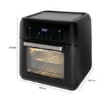 Four À Air Chaud 11L 1500W Clatronic FR 3747H Noir – Image 10