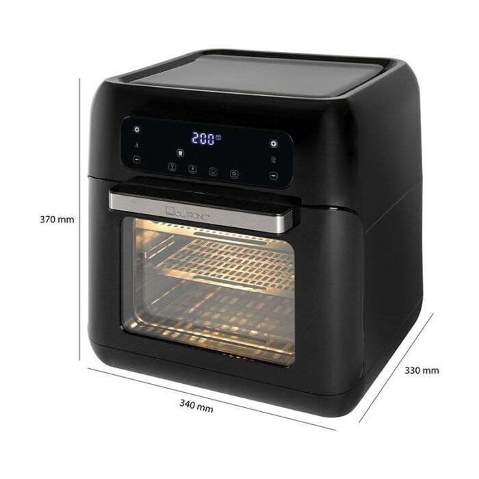 Four À Air Chaud 11L 1500W Clatronic FR 3747H Noir – Image 10