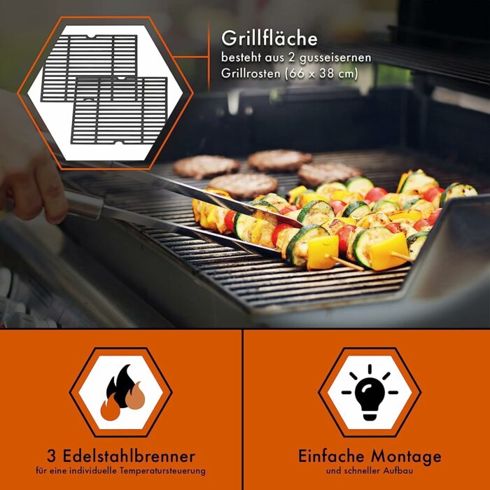 ProfiCook Barbecue à gaz PC-GG 1219 – Image 10