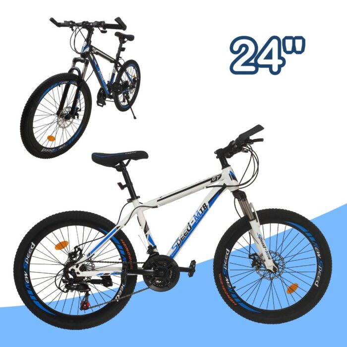 Speed vélo pour adultes avec cadre durable 24 pouces – Image 1